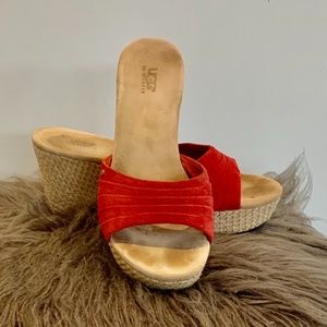 Ugg leather sandales